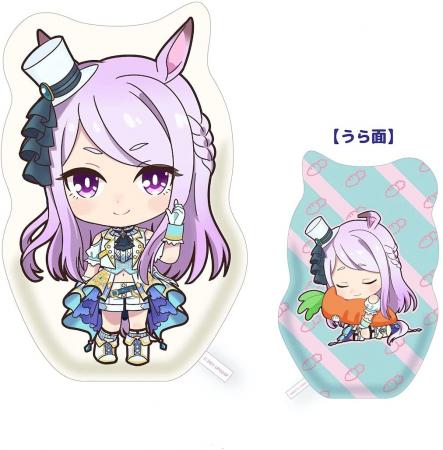 TV Animation "Uma Musume Pretty Derby Season 2" Yuru Cut Cushion (Mejiro McQueen)