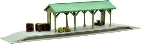Building Collection Kenkore 022-4 Station C4 ~Low Platform for Luggage/Cargo~ Diorama Supplies