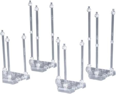 BANDAI SPIRITS Weapon Display Base 01, Plastic, Color-Coded Plastic Model Kit