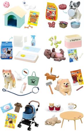 Re-Ment Petit Sample Series Dog and Together 1 Box H115mm x W70mm x D50mm PVC