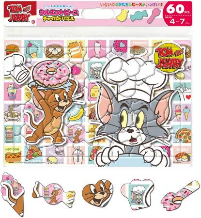 Puzzles for Kids What's Today's Snack? (Tom and Jerry) 60 Pieces [Child Puzzle]