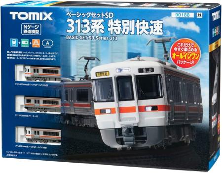 Tomytec TOMIX N gauge basic set SD 313 series special express 90188 model train introductory set