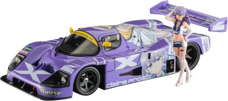Hasegawa 1/24 Sauber Mercedes C9 Claire Frost w/Figure Plastic Model SP582