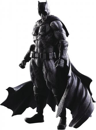 Square Enix Batman V Superman: Dawn Of Justice: Batman Action Figure， Black/White