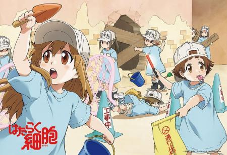 Beverly 300 Piece Jigsaw Puzzle Cells at Work! Platelet-chan (26 x 38 cm)