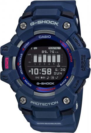 CASIO G-SHOCK  G-SQUAD with Bluetooth GBD-100-2JF Men's Blue