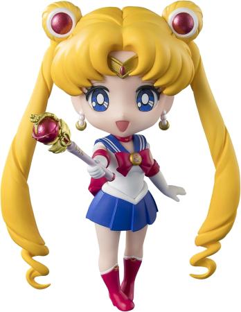 TAMASHII NATIONS Figuarts mini Pretty Guardian Sailor Moon R Sailor Moon -Crystal Star Compact Edition- Approx. 90mm PVC & ABS Painted Movable Figure