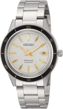 SEIKO Presage Basic line: Style60  s 3 hands + calendar SARY193 Men's Silver