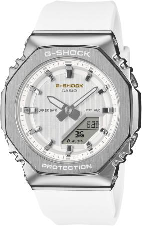 CASIO G-Shock Watch PRECIOUS HEART SELECTION 2025 Metal Covered GM-S2110SH-7AJF Women's White