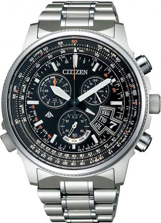 CITIZEN PROMASTER Eco-Drive radio clock Sky series direct flight BY0080-57E Men