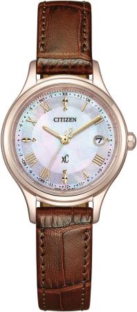 CITIZEN xC Watch Sakura Pink Mother-of-Pearl Finish ES9497-02D, Women's, Brown