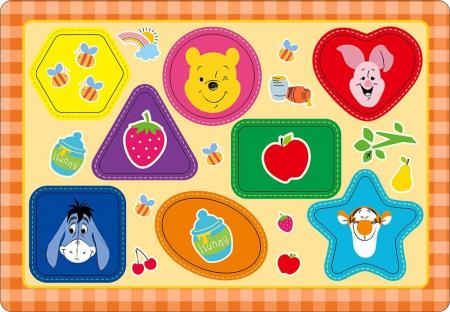 8Pieces Children' puzzle Winnie the Pooh Pooh Daisuki (Baby Puzzle)