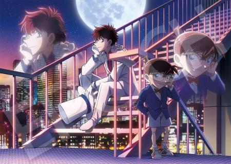 EPOCH 500 Super Small Piece Jigsaw Puzzle Detective Conan: Dusk Showdown (18.2 x 25.7 cm) 52-802 with Glue, Spatula, and Score Ticket