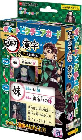Pocket Picture Card Demon Slayer Kanji