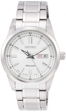 SEIKO Mechanical Automatic winding Back cover See-through back Day date notation Enhanced waterproofing for daily life (10 atm) SARV001 Silver