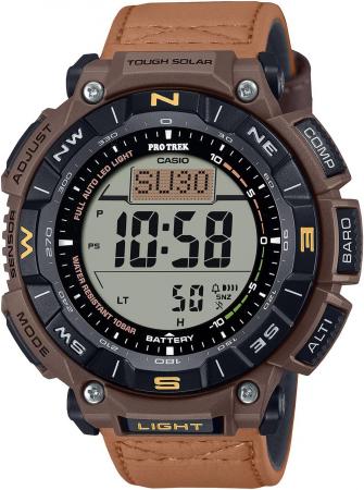 CASIO Pro Trek Climber Line Tough Solar Uses Biomass Plastic PRG-340L-5JF Men's Coyote Brown
