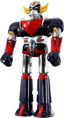TAMASHII NATIONS Chogokin UFO Robot Grendizer Deluxe Grendizer & UFO Spazer, approximately 135mm & 120mm, die-cast, ABS & PE pre-painted action figures