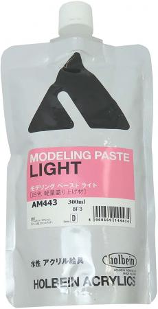 Holbein Acrylic Medium Modeling Paste Light Refill AM443 300ml 014443
