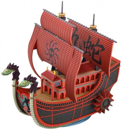 ONE PIECE Great Ship (Grand Ship) Collection Nine Snake Pirate Ship (From TV animation ONE PIECE)