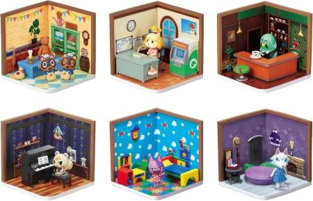 Animal Crossing Happy Room Re-Ment H80 x W140 x D65mm PVC