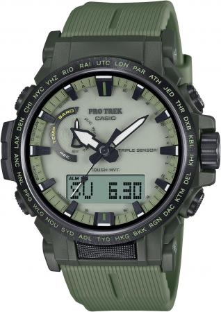 CASIO Pro Trek Climber Line Radio Solar Biomass Plastic PRW-61LD-3JF Men's Green