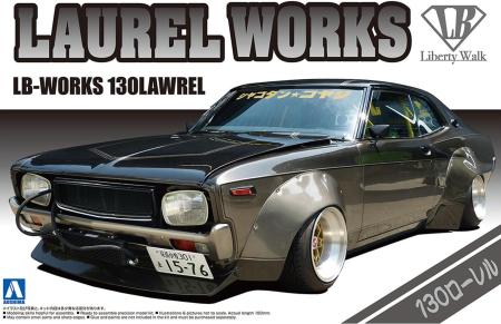 Aoshima Bunka Kyozai (AOSHIMA) 1/24 Liberty Walk LB Works 130 Laurel Plastic Model
