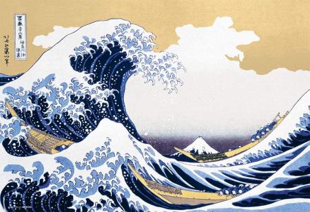Beverly 300PiecesPuzzle Fuji in the Wave ~ Thirty-six Views of Futaki Naniwa Off Kanagawa~ (26×38cm) 93-150
