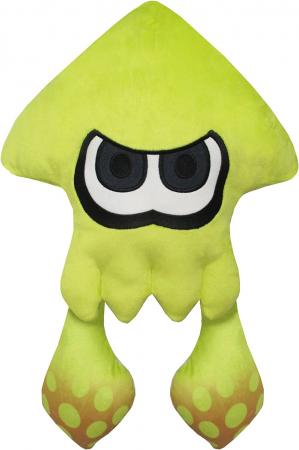 Splatoon 2 ALL STAR COLLECTION Large Squid Neon Yellow Plush Height 43cm