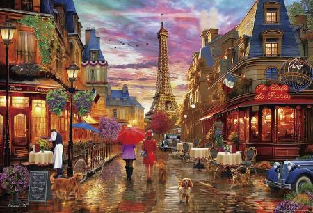 Paris After the Rain 1000-Piece Jigsaw Puzzle (49x72cm) 1000-133