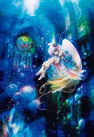 1000Pieces Puzzle Aqua Angel Micro Pieces (26x38cm)