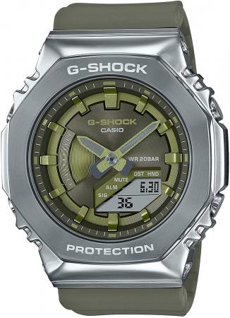 CASIO G-SHOCK Metal Covered GM-S2100-3AJF Men's Green