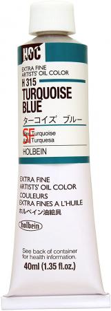 Holbein Oil Paint Turquoise H315 40ml (No.9)