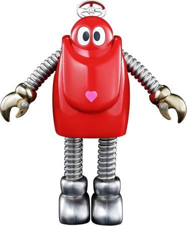 TAMASHII NATIONS Chogokin Ganbare Robocon Robocon 50th Anniversary Revival Version, Approx. 120mm PVC & ABS & Die-cast Painted Movable Figure