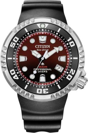 CITIZEN Promaster Watch Light-Powered Eco-Drive Waterproof Diver 300m BN1024-01Z Men's MARINE Red Black