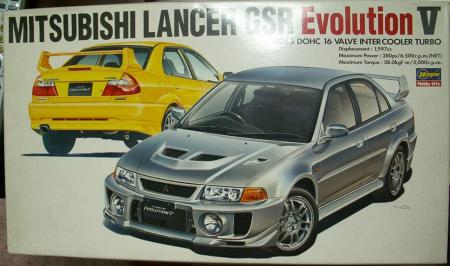 Hasegawa 1/24 Mitsubishi Lancer GSR Evolution V # CD19