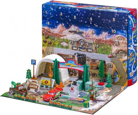 Takara Tomy Disney Cars Tomica Cars Tomica Advent Calendar 2024 Mini Car Toys Ages 3 and up