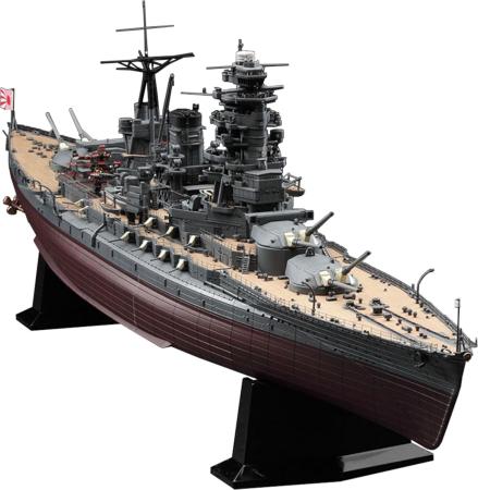 Hasegawa 1/350 Japanese Navy Battleship Mutsu Plastic Model 40122 (Ship)