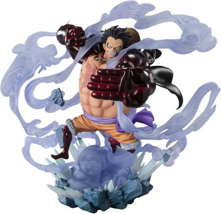 Figuarts ZERO ONE PIECE [Super Fierce Battle] Monkey D. Luffy -Gear 4 Captain Three Onigashima Monster Battle- Approx. 210mm PVC / ABS pre-painted figure