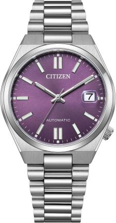 CITIZEN Citizen Collection Watch Waterproof Mechanical NJ0200-50W Men's Silver and Purple