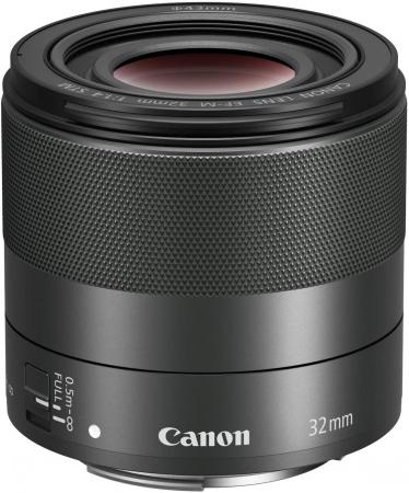 Canon Canon single focus lens EF-M32mm F1.4 STM mirrorless interchangeable-lens camera correspondence black total length 56.5mm EF-M3214STM