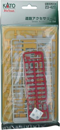 KATO N gauge road accessory set 2 23-420 model railroad supplies