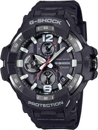 CASIO G-SHOCK GRAVITYMASTER Bluetooth Equipped Tough Solar Uses Biomass Plastic GR-B300-1AJF Men's Black