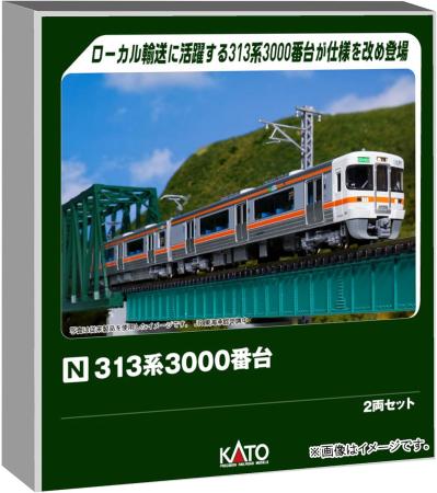 KATO N Gauge 313 Series 3000 Series 2-Car Set, Model Train, 10-1928