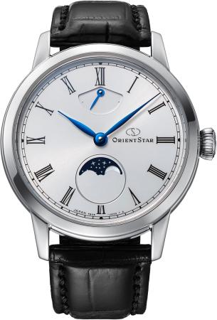 Orient Star M45 Hand-Wound Mechanical Moon Phase RK-BW0001S Men's White