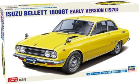 Hasegawa 1/24 scale Isuzu Bellett 1800GT Early Model 1970 Plastic Model Kit 20794