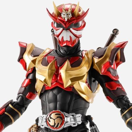 Figura pintada de PVC y ABS de SHFiguarts (Shinkocchou Seihou) Kamen Rider Soukou Hibiki de aprox. 145 mm.