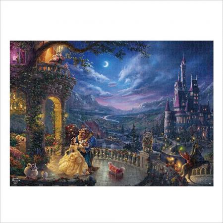 Tenyo Jigsaw Puzzle Beauty and the Beast Dancing in the Moonlight 2000 Piece (73x102cm)