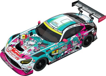 Good Smile Racing Hatsune Miku GT Project 1/64 Good Smile Hatsune Miku AMG 2025 Presentation Ver. 1/64 scale die-cast painted miniature car