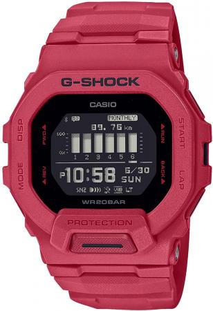 CASIO G-Shock G-SQUAD GBD-200RD-4JF Men's Red