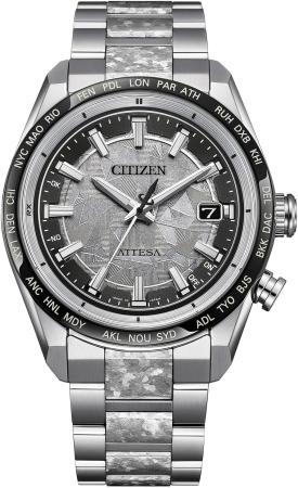CITIZEN Watch Attesa Limited Edition Titanium Platinum ACT Line Silver CB0284-66A Men's Silver
